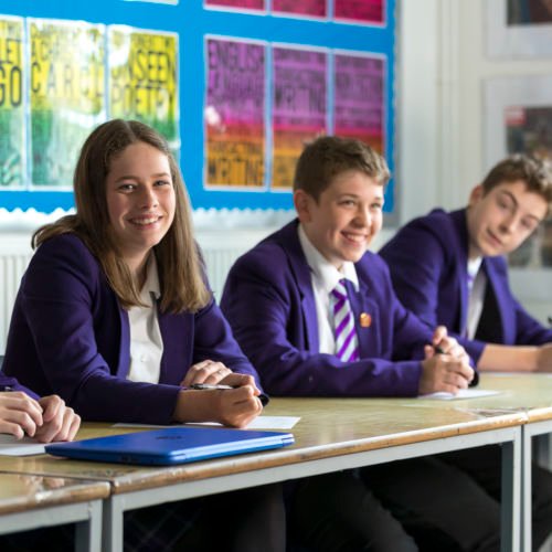 Wycliffe students smiling